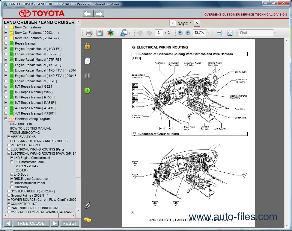 Toyota Land Cruiser Repair Manual Pdf Free Download